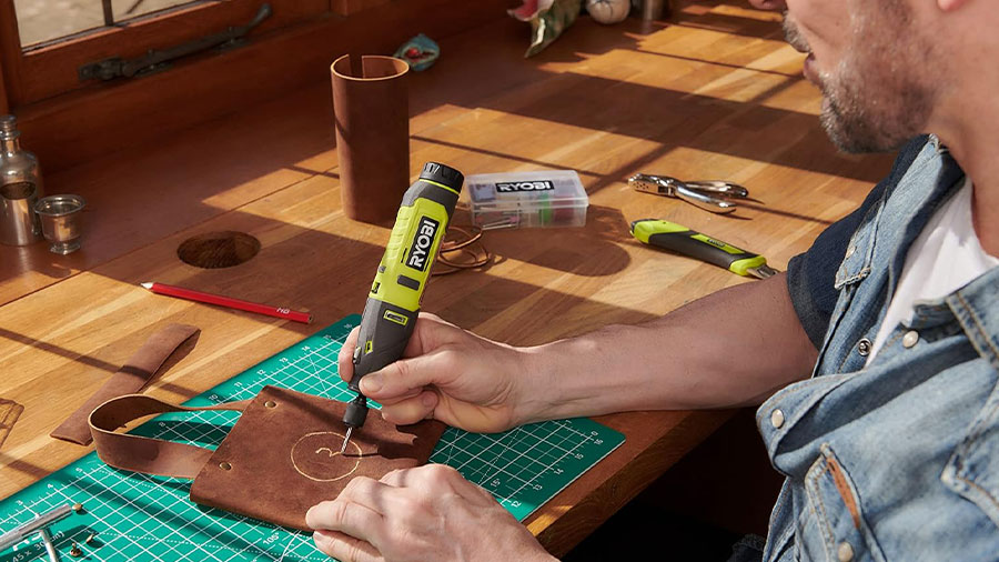 outil rotatif multifonctions sans fil RRT4-120GA15 Ryobi outil rotatif multifonctions sans fil RRT4-120GA15 Ryobi